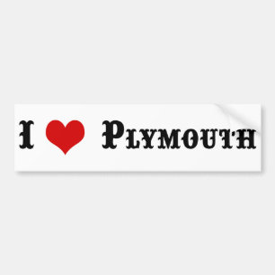 Staden PLYMOUTH MORSA Bildekal