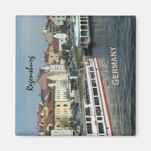 Staden Regensburg Tysklandare Magnet