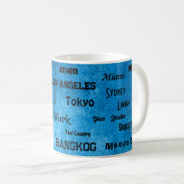 Staden Rustik Blue Mega Kaffemugg
