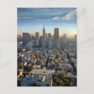 Staden San Francisco California Vykort