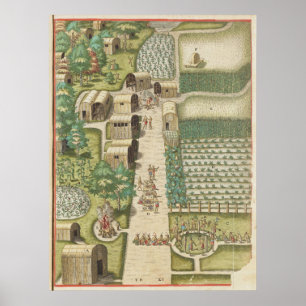 Staden Secota Poster