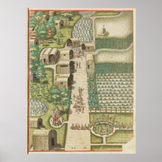 Staden Secota Poster