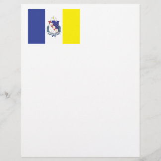 Staden Shavslöjport flagga