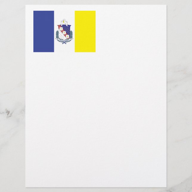 Staden Shavslöjport flagga (Framsida)