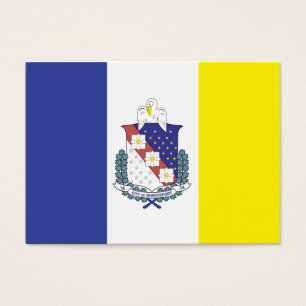 Staden Shavslöjport flagga Visitkort