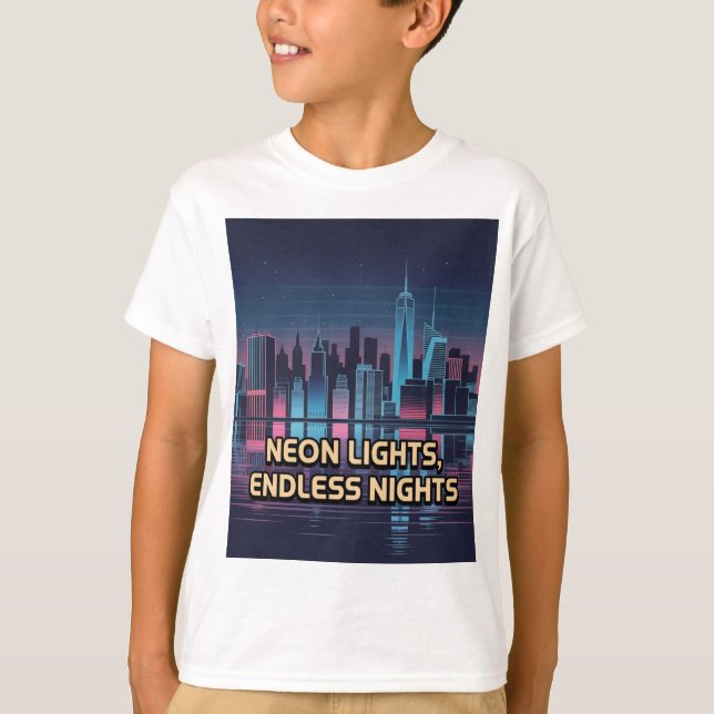Staden Som Aldrig Sofver New York T Shirt (Framsida)