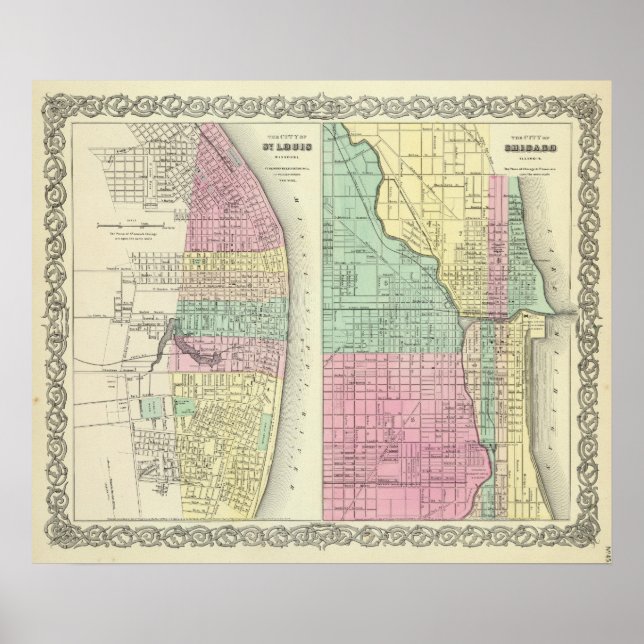 Staden St. Louis Missouri Poster (Framsidan)