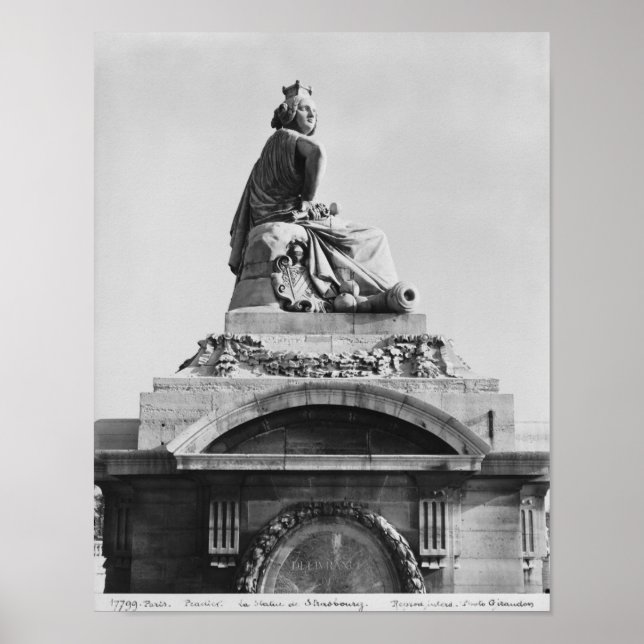 Staden Strasbourg Poster (Framsidan)