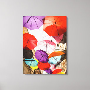 Staden Umbrellas Wrapped Canvas