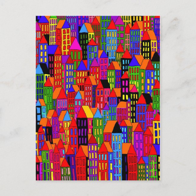 'Staden' Vykort (Framsida)