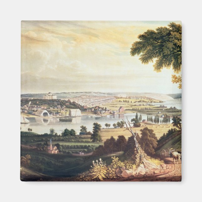 Staden Washington, utanför flottan Magnet (Framsidan)