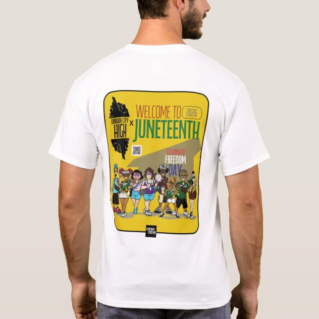 STADEN X JUNETEENTH 2026 T SHIRT (Baksida)
