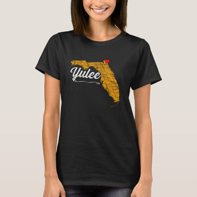 Staden YULEE FLORIDA - FL Merch Souvenir - Graphi T Shirt (Framsida)