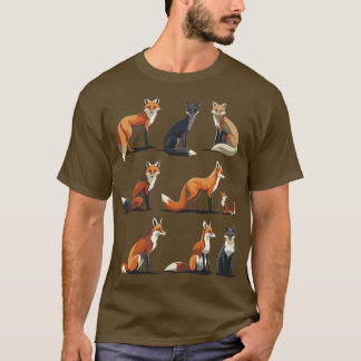 Stadens Fox Tales Whispers T Shirt