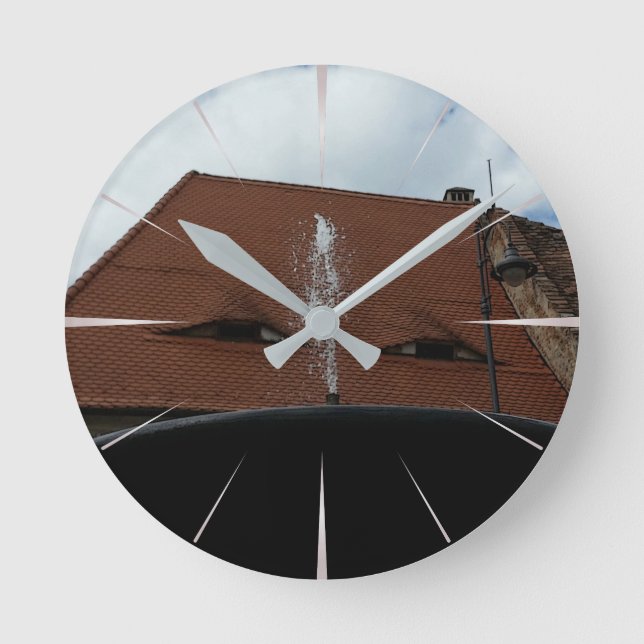 Stadens öga rund klocka (Framsida)