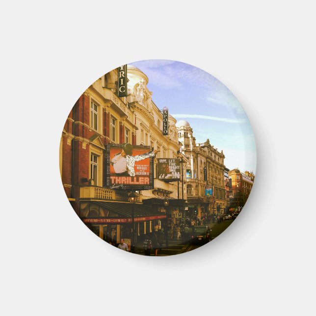 Stadens Vintage, Cityscape Magnet (Framsidan)