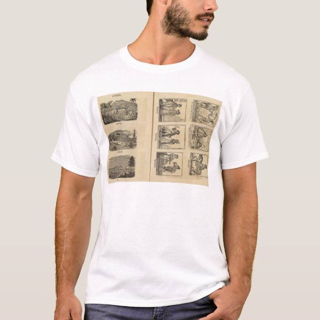 Städer dräkter t shirt (Framsida)