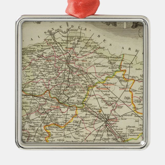 Städer Julgransprydnad Metall (Framsidan)