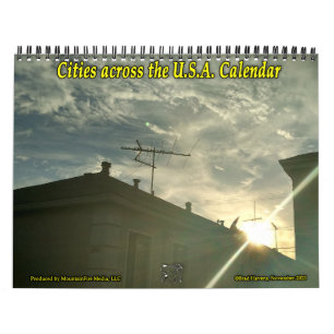 Städer över USA:s kalender