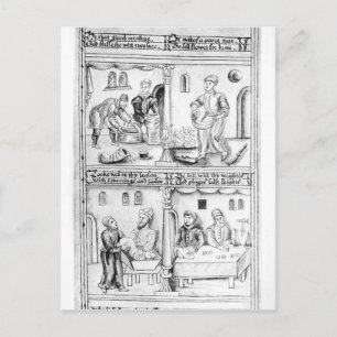 Stadga från Bakers of York, 1595-96 Vykort