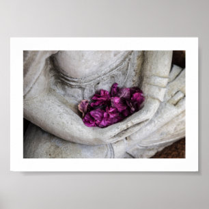 STADGAN ÖVER BUDDHA OCH FLÖDEN POSTER