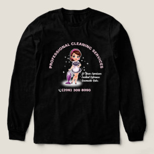 Städhjälp Städtjänst Bilmagnet Husstädning  T Shirt