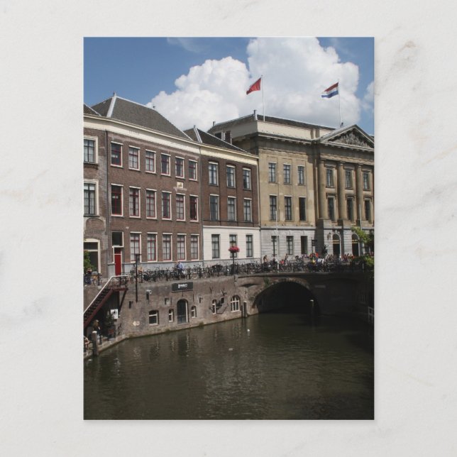 Stadhuisbrug, Utrecht Vykort (Framsida)