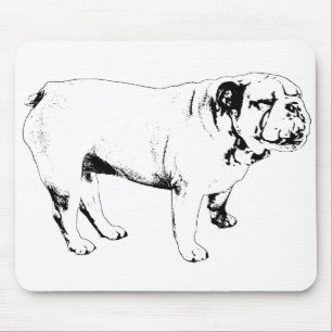 stadig kant, bulldog musmatta