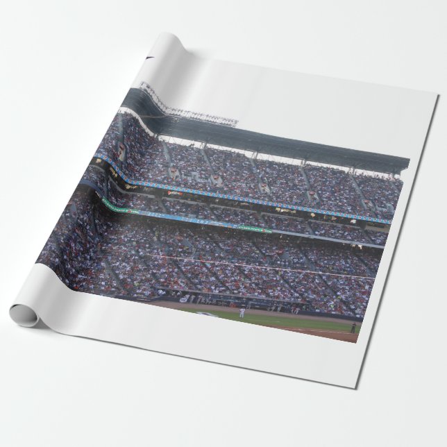Stadium Crowd Wrapping Papper Presentpapper (Utrullad)