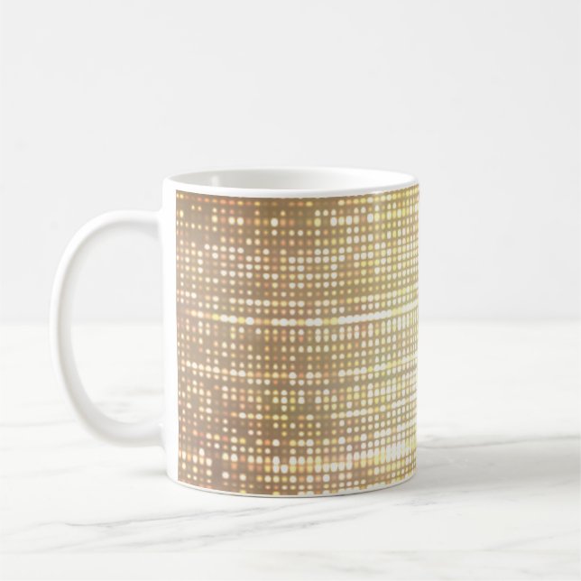 Stadium ljus, abstrakt, neonbakgrund. kaffemugg (Vänster)
