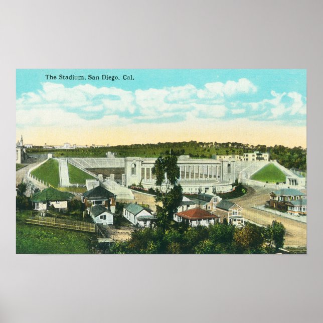 StadiumSan Diego, CA Poster (Framsidan)