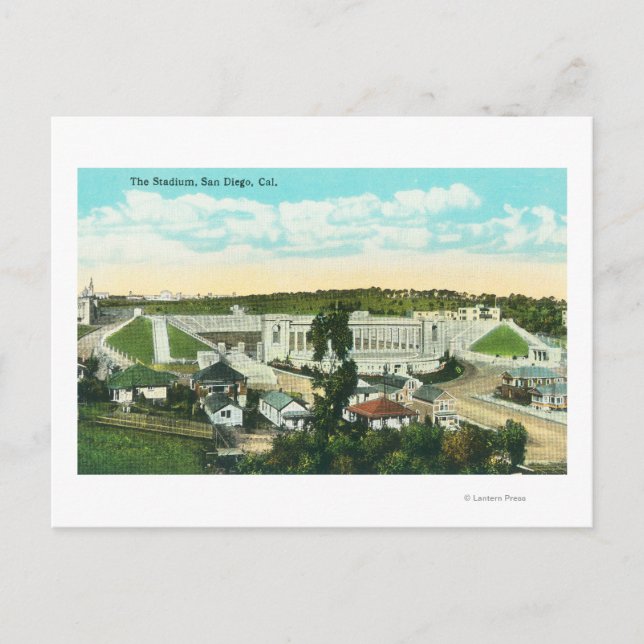 StadiumSan Diego, CA Vykort (Framsida)