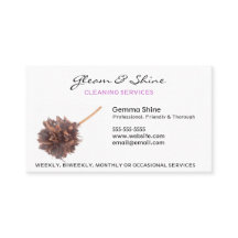 Städning Affärskort