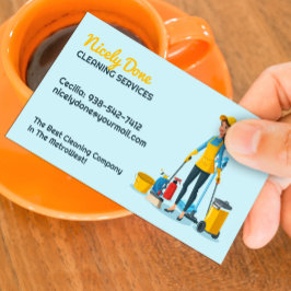 Städning Affärskort Visitkort