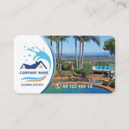 Städning affärskort visitkort