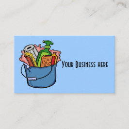 Städning anpassade-affärskort visitkort