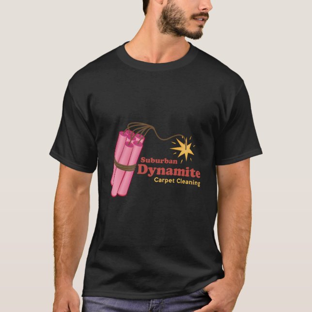 Städning av dynamisk mopepparmatur i förorter t shirt (Framsida)