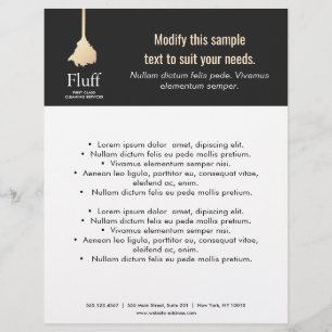 Städning av House Cleaner Guld Feather Duster Serv Reklamblad