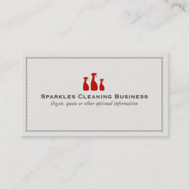 Städning av professionell House Visitkort