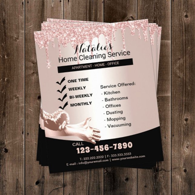 Städning av Ro Glitter-drivrutiner för Guld Flygblad (Skapare uppladdad)