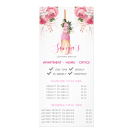 Städning kampanjrum för företag reklamkort