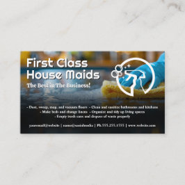 Städning köket visitkort