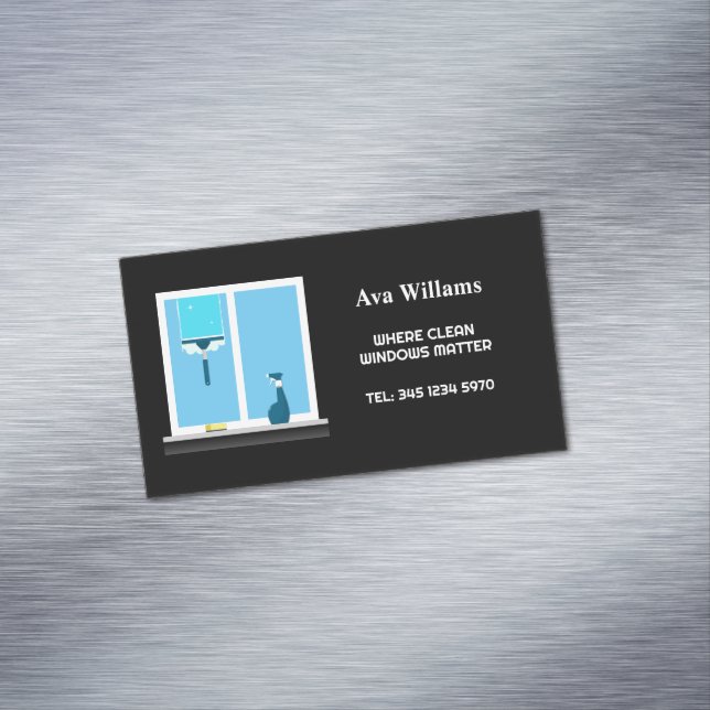 ✨ Städning Magnetiska Visitkort (In Situ)