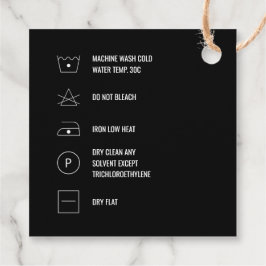 Städning Märkre för produktföljesedel Gåvor Etiketter