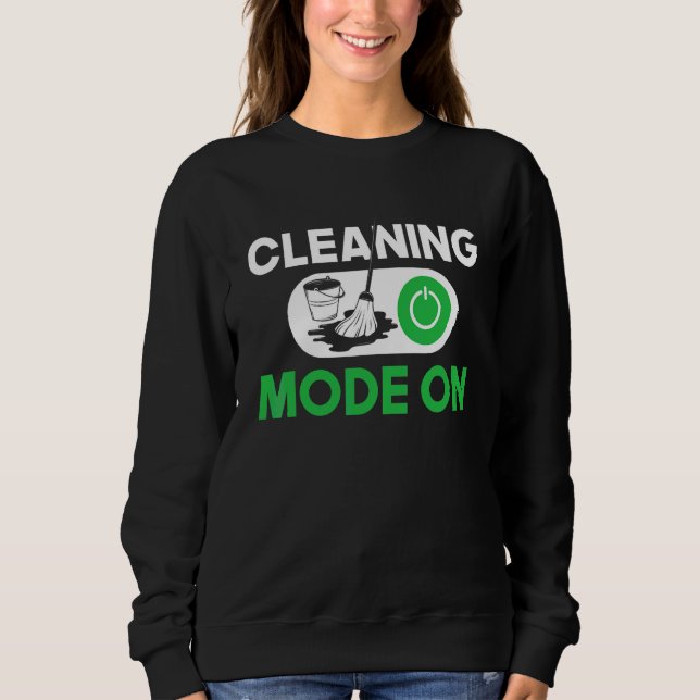 Städning På  Hemstädare Husstädning Piga Hus T Shirt (Framsida)