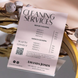 Städning Pris av Maid-Rosa för  pastel Inbjudningar