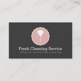 Städning Service, Housekeeper Vintage Stil II Visitkort
