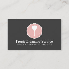 Städning Service, Housekeeper Vintage Stil II Visitkort