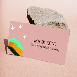 Städning skanna tjänster för att ansluta Bush-Rosa Visitkort