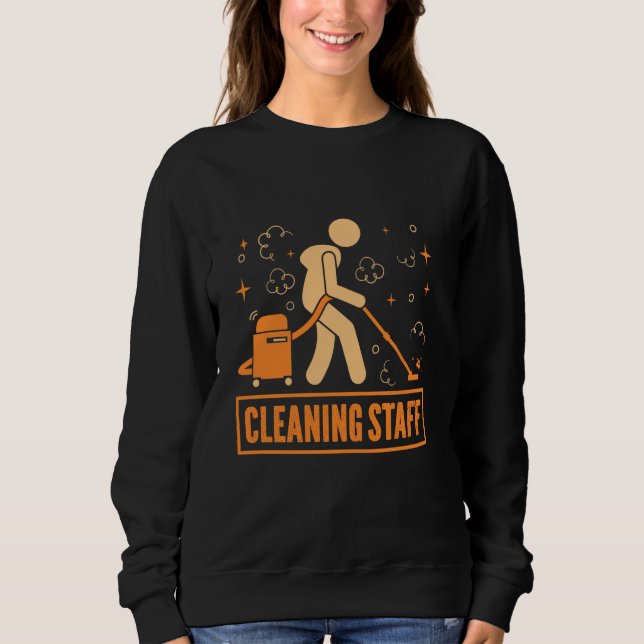 Städning Städning Dam T Shirt (Framsida)